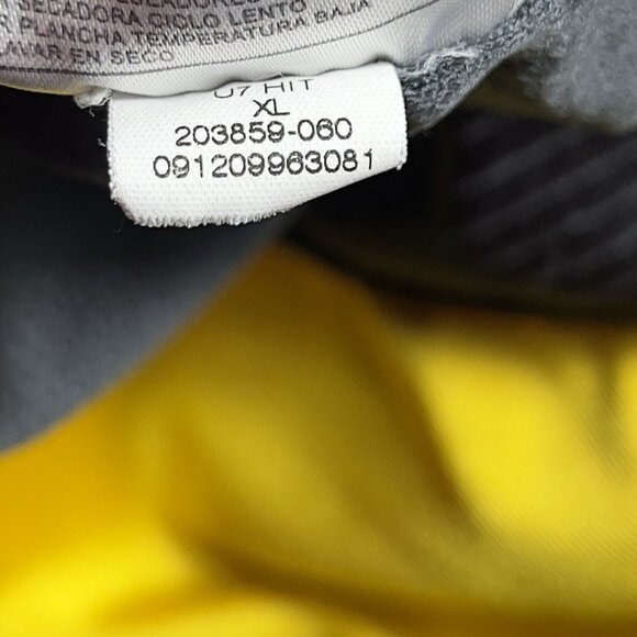 Vintage Nike Sportswear Basketball Shorts Gray Yellow Men’s Size XL - Picture 3 of 8